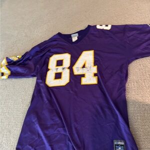 Reebok Randy Moss Vikings  NFL Jersey